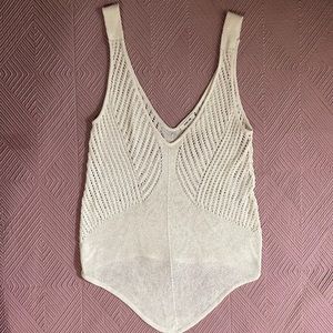 Helmut Lang Tunic Tank White M